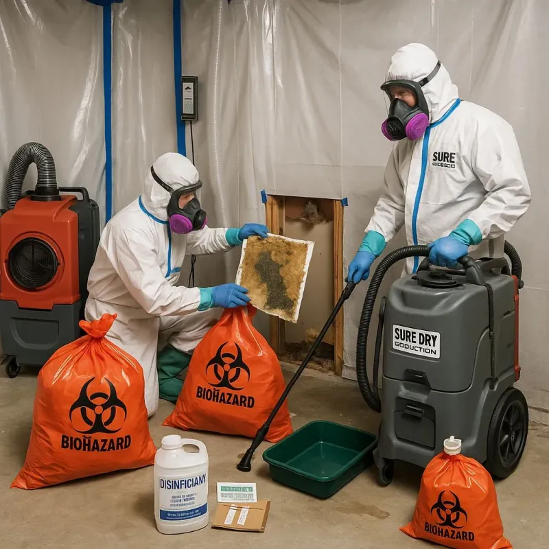 Contaminated Water Handling Protocols process in Oconto Falls, WI